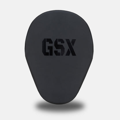 Black on Black GSX punching mitt for boxing and kickboxing – Back side
